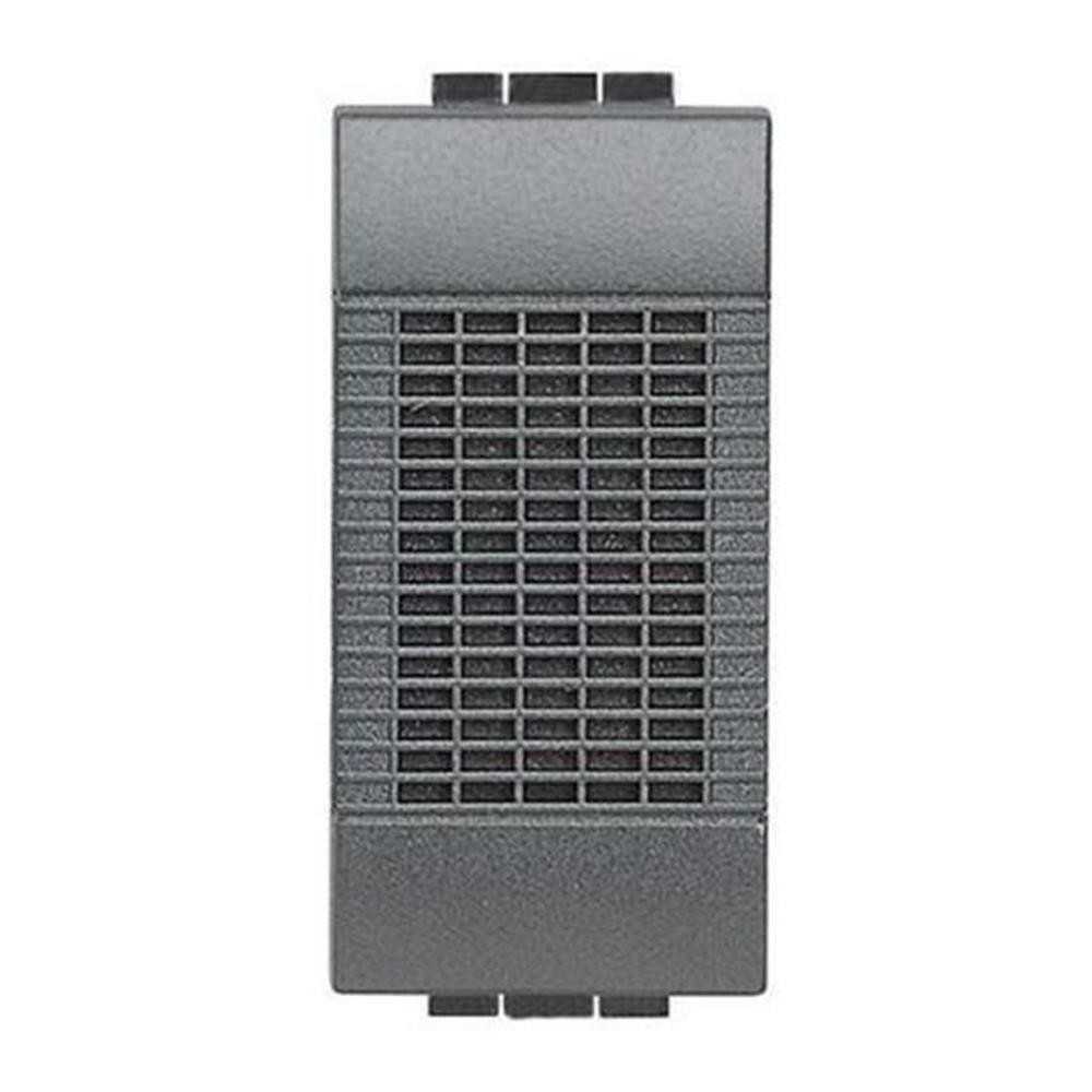 Suoneria in bronzo 230V antracite - serie BTicino Livinglight