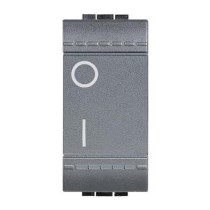 Interruttore 2P 16A antracite -serie BTicino Livinglight