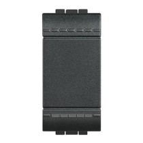 Deviatore 1P 16A antracite - serie BTicino Livinglight