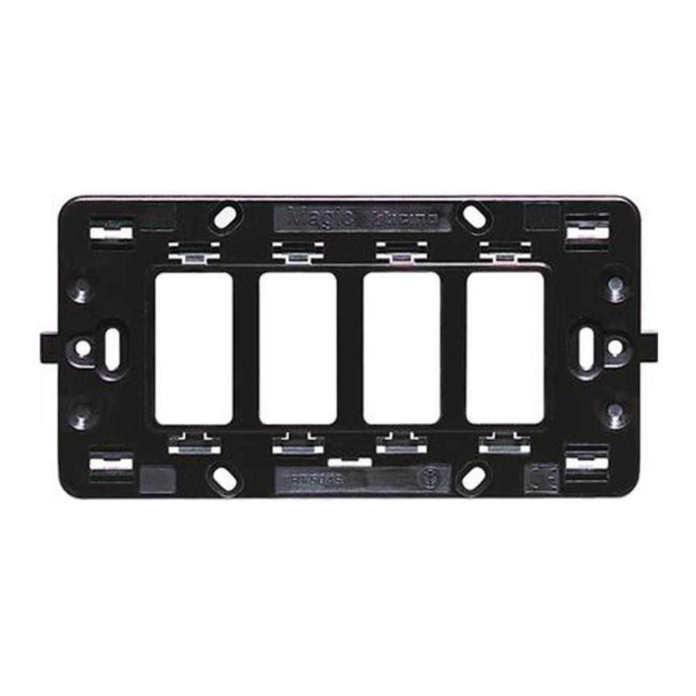 Supporto 4 moduli 504 - serie Bticino Magic