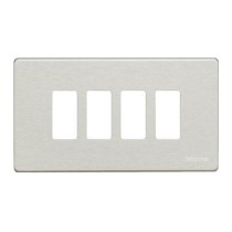 Placca 4 moduli resina - serie Bticino Magic