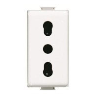 Presa 16A bipasso bianco -...