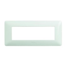 Placca 6 moduli bianco - serie BTicino Matix