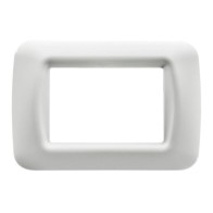 Placca 3 moduli bianca -...