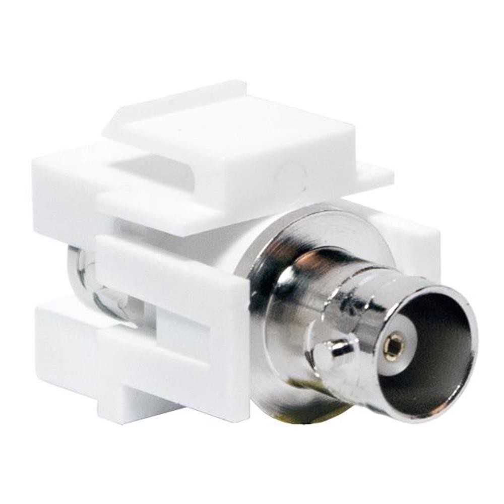 Frutto keystone BNC femmina-maschio bianoc