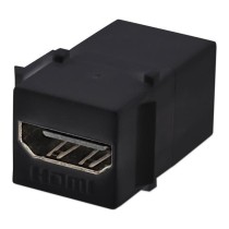 Frutto keystone HDMI f/f tipo a nero