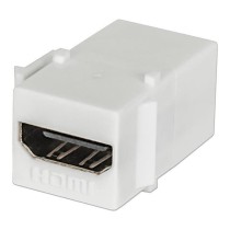 Frutto keystone HDMI f/f tipo a bianco