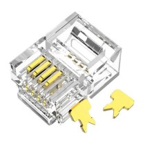 Plug telefonico 6p4c