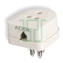 Filtro sdoppiatore ADSL tripolare passante