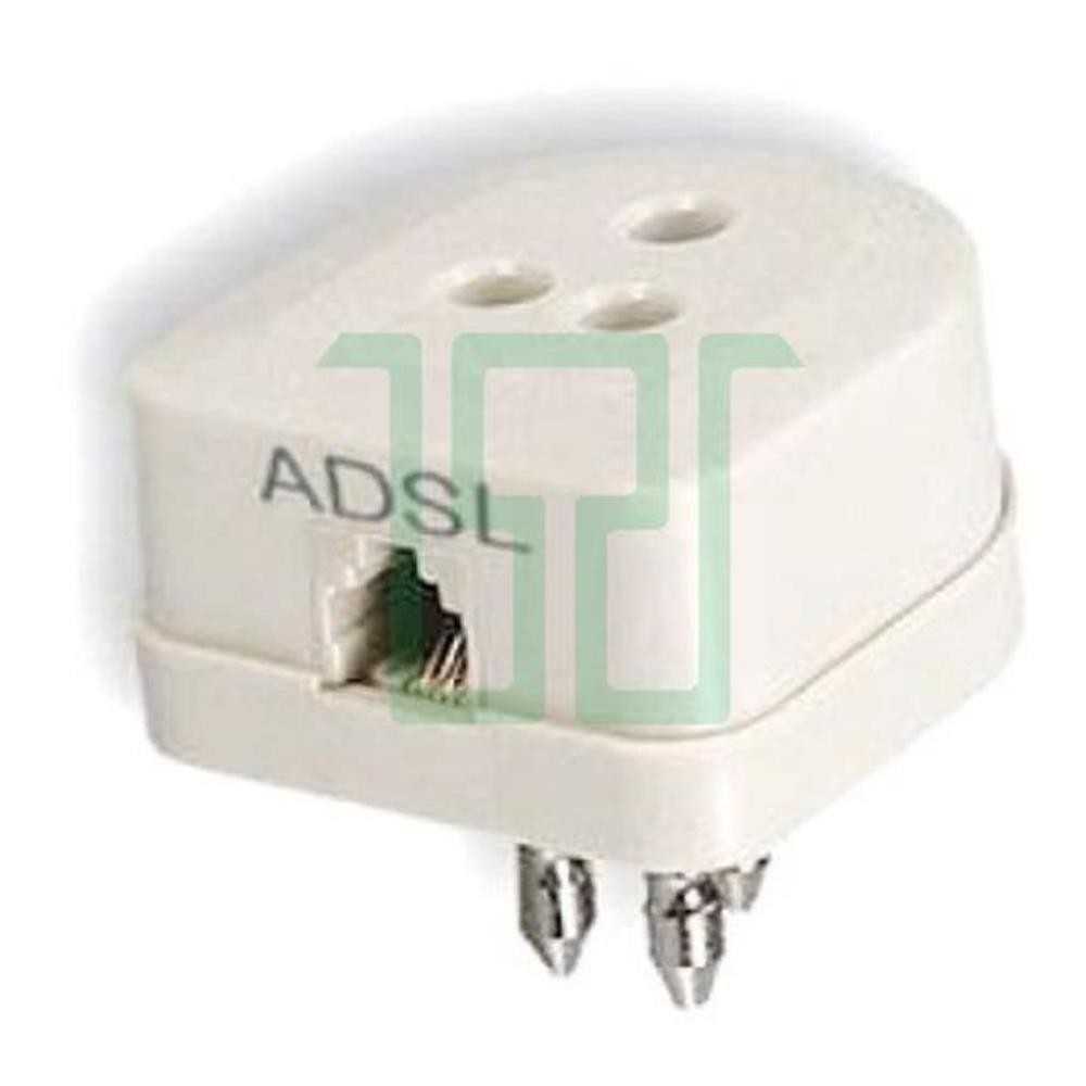 Filtro sdoppiatore ADSL tripolare passante