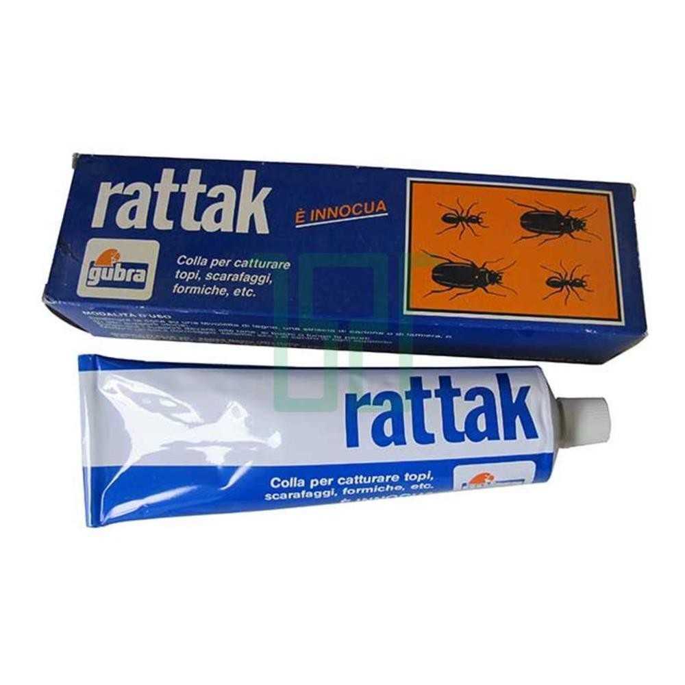 Colla per topi rattak tubetto Gubra 135 grammi