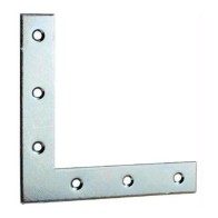Angolo rinforzo 8x8 cm acciaio