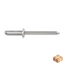 Rivetto in alluminio a strappo 2.9x9 - confezione da 1000 pezzi