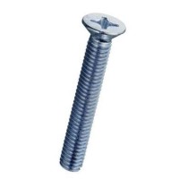 Vite M5x40 testa svasata piatta a croce classe 4.8 - sfuso