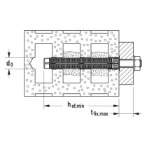 Tassello a rete fischer h12 x 50 k