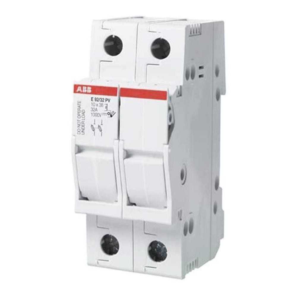 Base portafusibile 10X38 32A 2P 1000V DC 2M - Abb