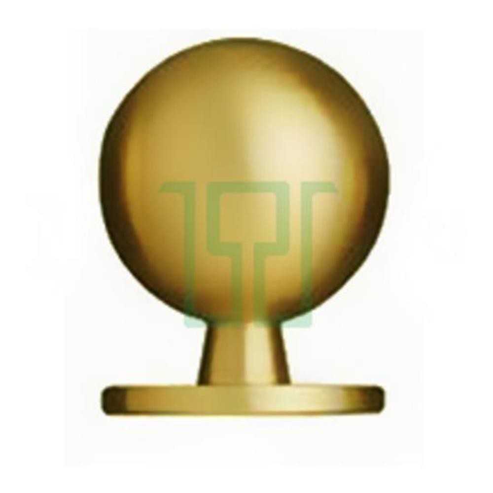 Pomolo 25 ottone a sfera oro lucido - cafim