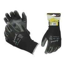 Guanto nylon nero poliuretano taglia 08 - hand