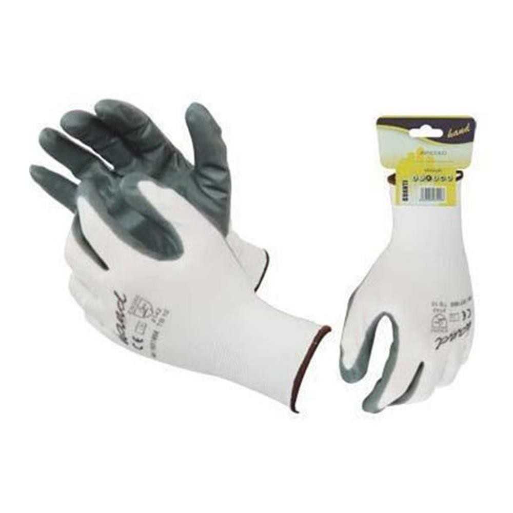 Guanto nylon spalmato nitrile taglia 10 - hand