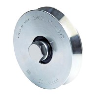 Ruota cancello gola a v mm 120