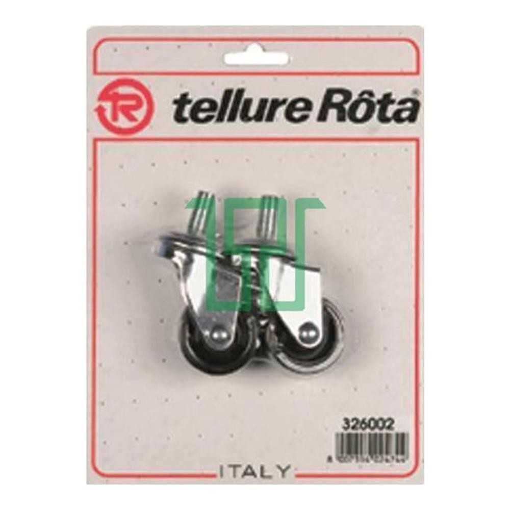 Ruota 40 con perno 2 pz