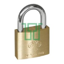 Lucchetto arco corto 50 yale ottone