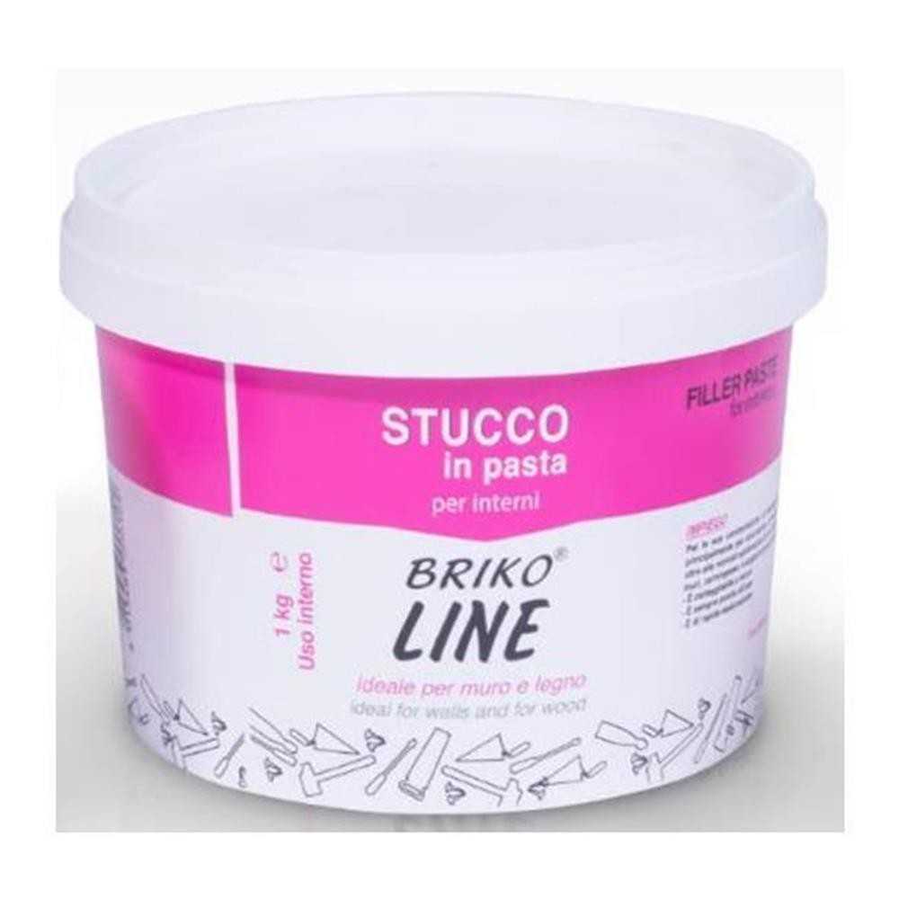 Stucco in pasta bianco briko line 1 kg