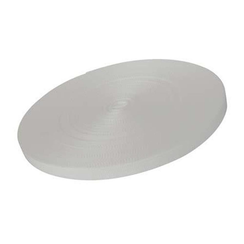 Cintino avvolgibile tapparella in polipropilene bianco - rotolo 50 metri