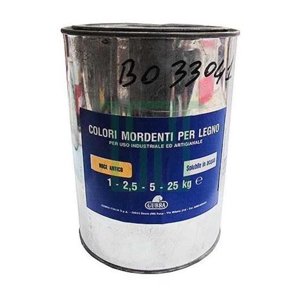 Mordente all'acqua mogano rossastro barattolo 1 kg - Gubra