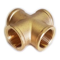 Raccordo a croce in ottone...