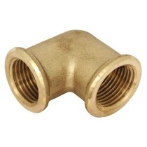 Gomito in ottone giallo F1.1/4 - Fig. 90