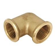 Gomito in ottone giallo F1...