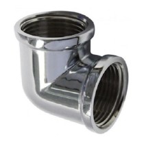 Gomito in ottone cromato F1/2 - Fig. 90