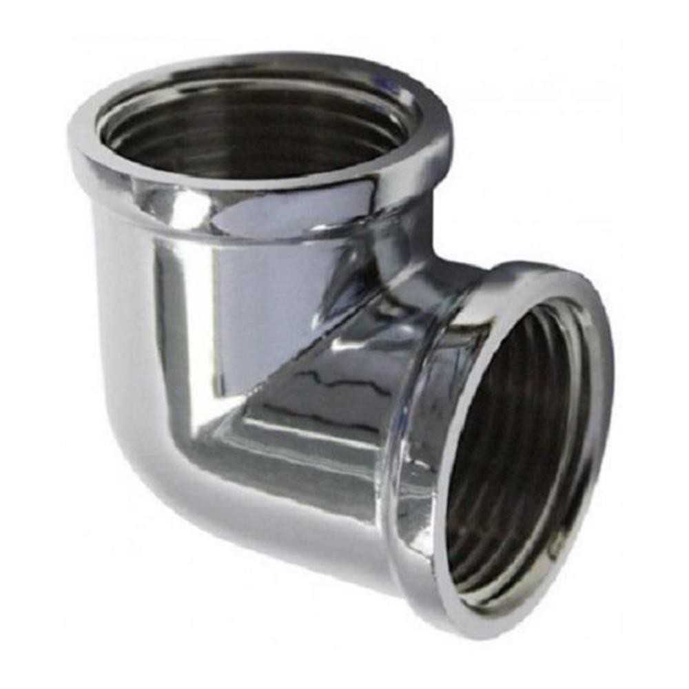 Gomito in ottone cromato F1/2 - Fig. 90