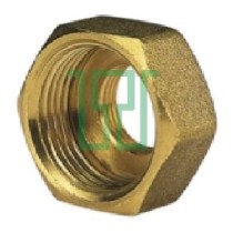 Tappo a riduzione in ottone giallo 3/4/x3/8