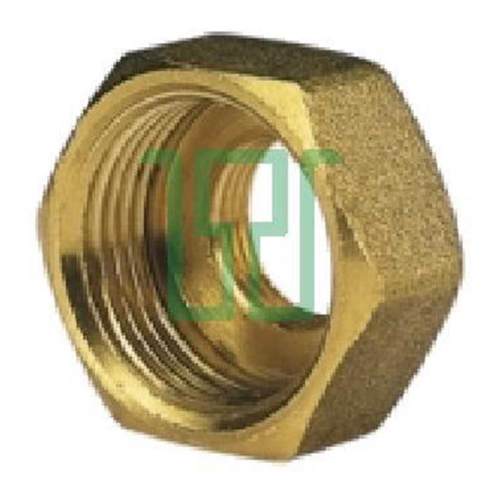 Tappo a riduzione in ottone giallo 3/4/x3/8