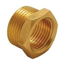 Riduzione in ottone giallo M3/8xF1/4 Fig 241