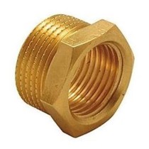 Riduzione in ottone giallo M1/2xF1/4 Fig 241