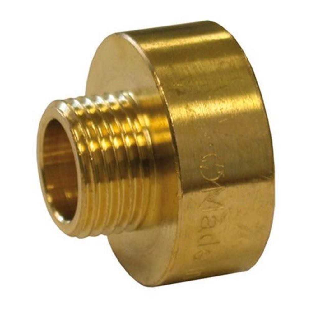Prolunga in ottone giallo ridotta M1/4xF3/8