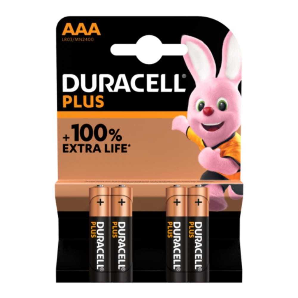 Pila ministilo AAA LR03 - Duracell 4 pezzi