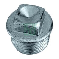 Tappo quadro in acciaio M3/8