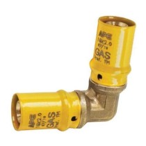 Gomito per tubo multistrato 20 pressare gas - Ape