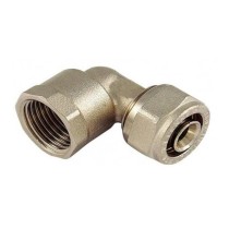 Gomito per tubo multistrato 26xF3/4 stringere