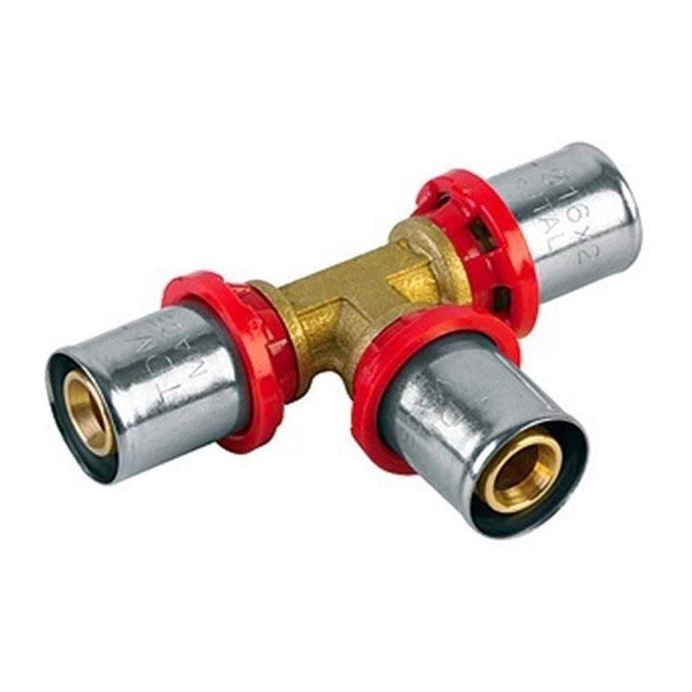 Tee per tubo multistrato 26 pressare