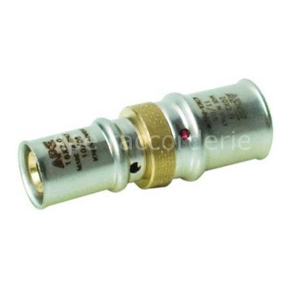 Raccordo dritto per tubo multistrato 16x20 pressare - Ape