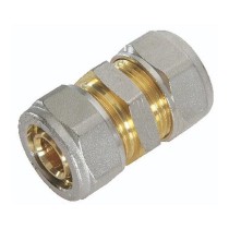 Raccordo dritto per tubo multistrato 20 stringere