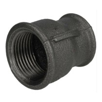 Manicotto in ghisa nera ridotto ff 1/2x3/8 - FIG 240