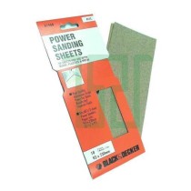 Fogli carta abrasiva per levigatrice Black Decker - 10 pezzi