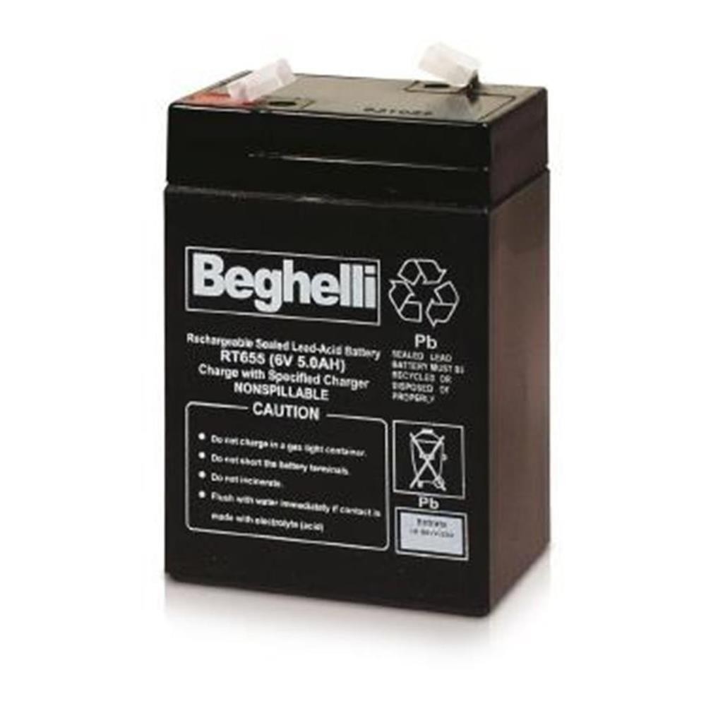 Batteria ricaricabile 6V 2.8AH - Beghelli