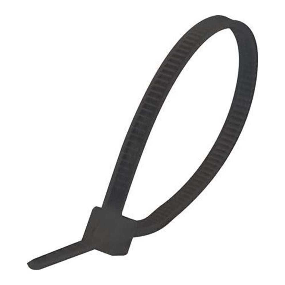 Fascetta per cablaggio in nylon nero 3.6x140 Hand - 100 pezzi